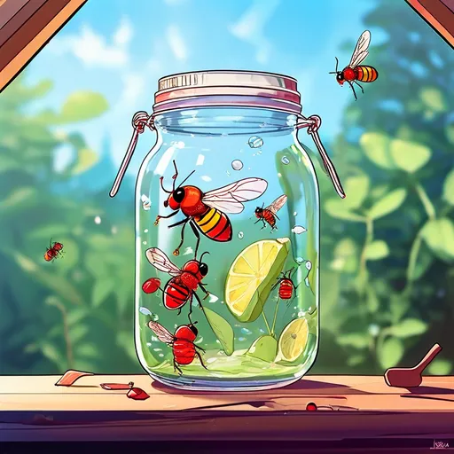 초파리 트랩 만들기 간단하고 효과적인 방법