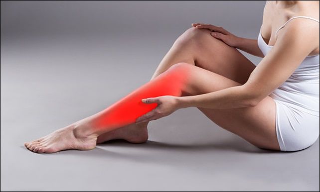 종아리 근육파열 증상