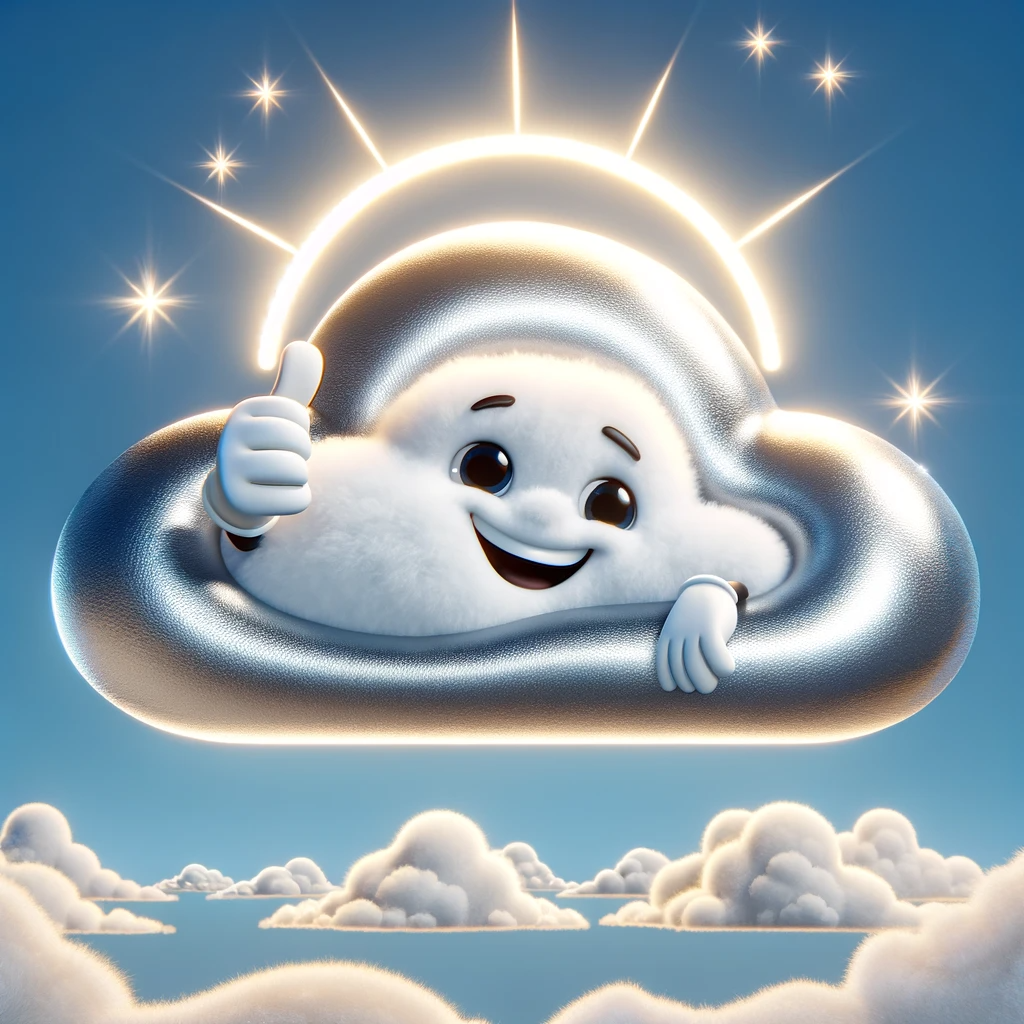 Every cloud has a silver lining