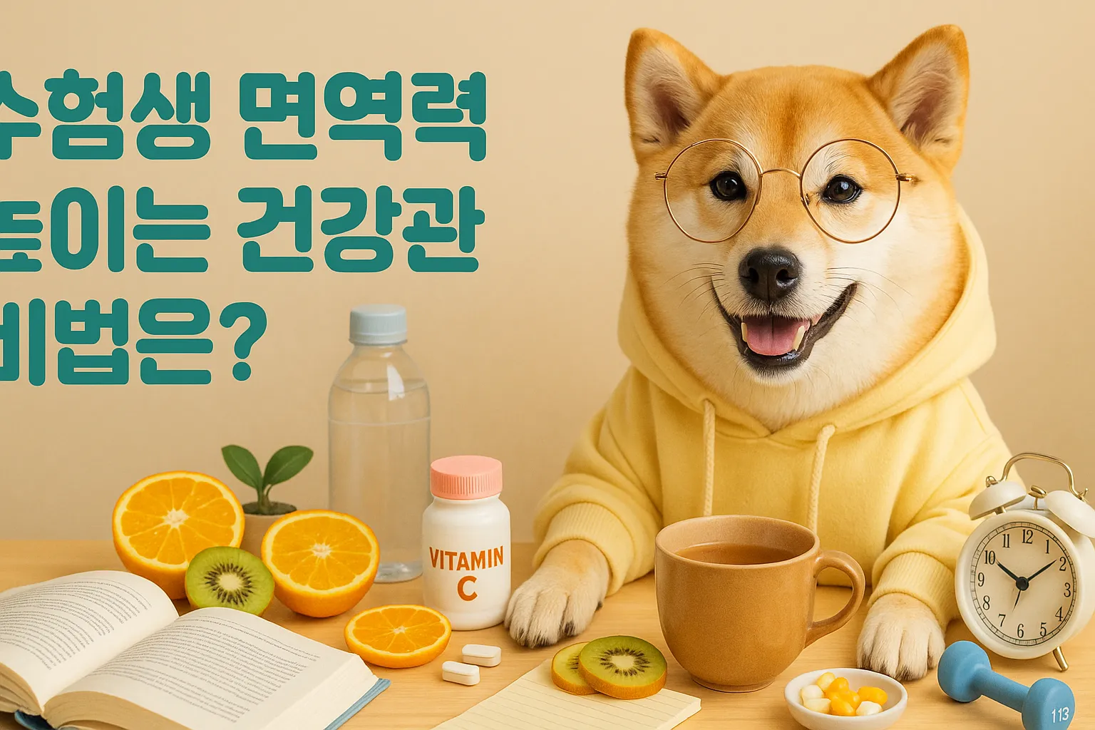 수험생 면역력 높이는 건강관리 비법은?