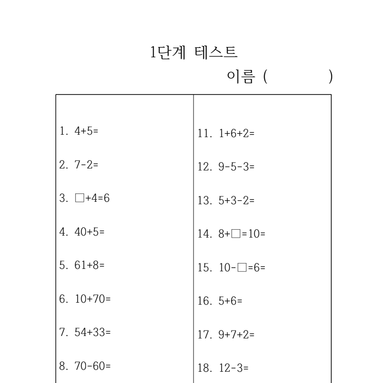 초등 수학 문제 추천사이트 킹수학.com 일일수학 알아보기