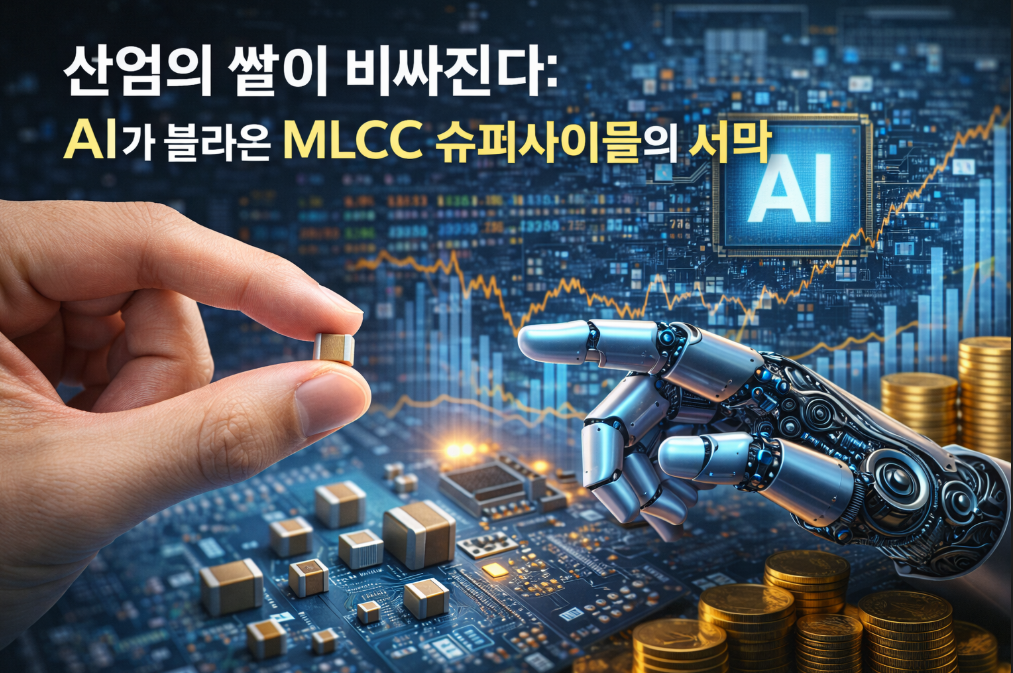 AI 특수로 슈퍼사이클 시작된 MLCC의 뜻과 주목할 대장주