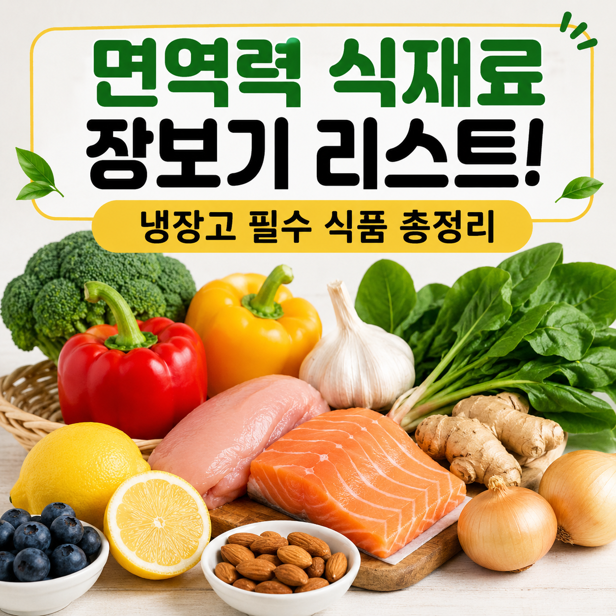 면역력 식재료