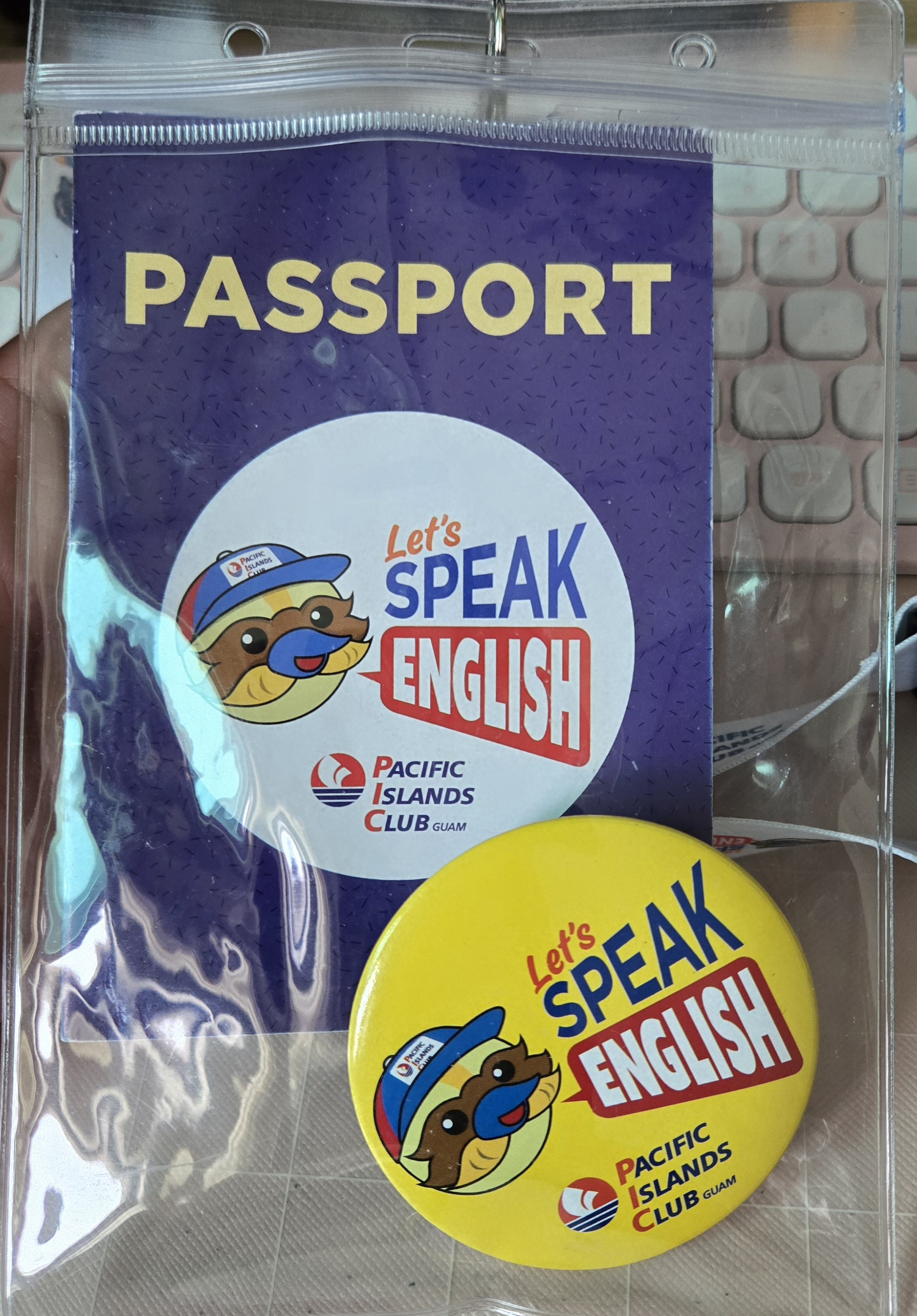 괌 PIC 렛츠 스픽 잉글리시 등록