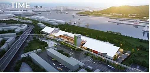인천내항 재개발 열린 홍보관