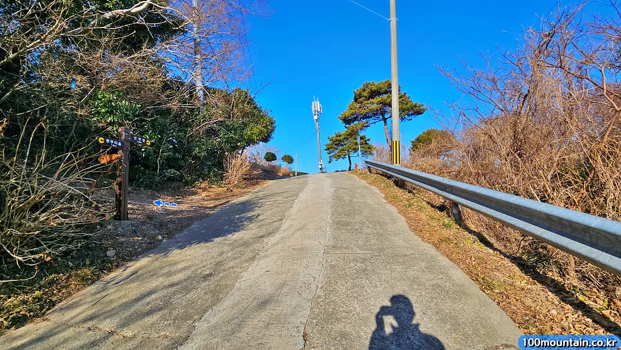 보덕암 갈림길