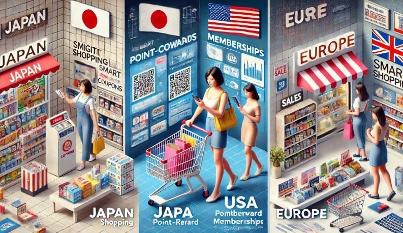 일본, 미국, 유럽의 스마트 소비법