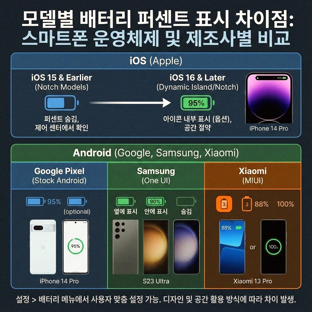 아이폰 배터리 잔량 표시 켜는 간단한 방법 알아보기
