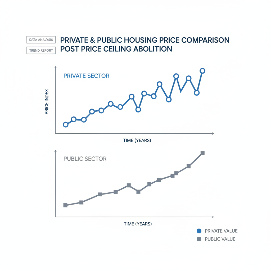 분양가 상한제 폐지 이후 민간&middot;공공분양 가격 비교 분석