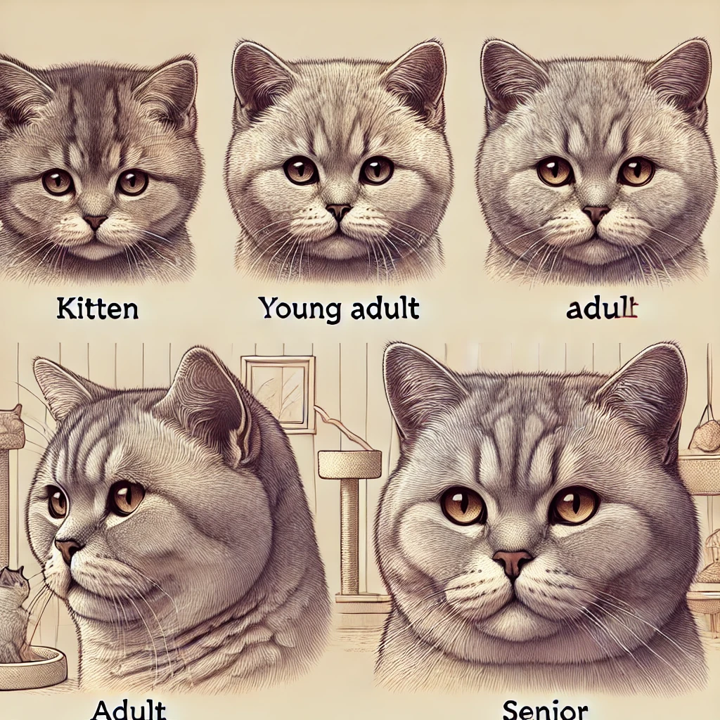 고양이의 나이별 특징과 관리법: 어린 시절부터 노년까지