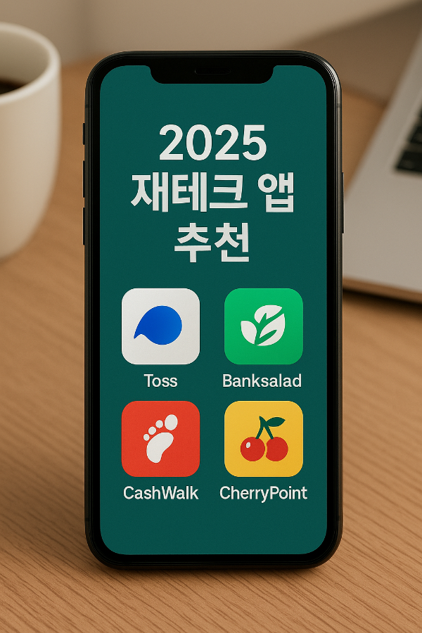2025 직장인을 위한 필수 재테크 앱 TOP 5