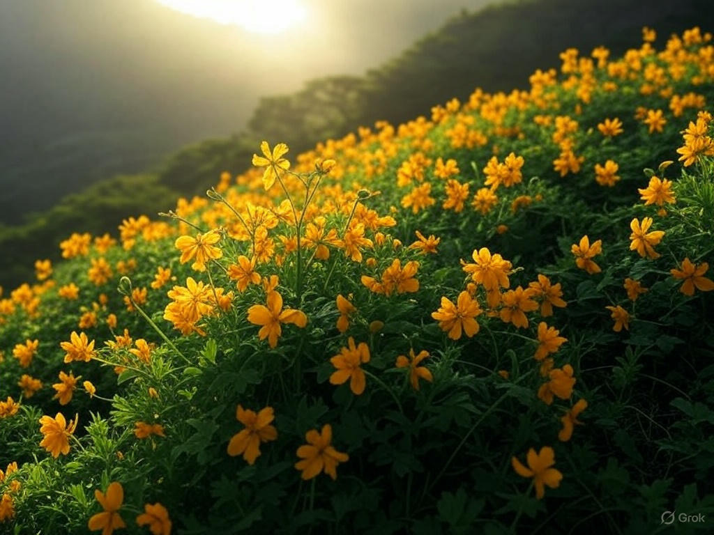 지리산 바래봉 철쭉 군락지