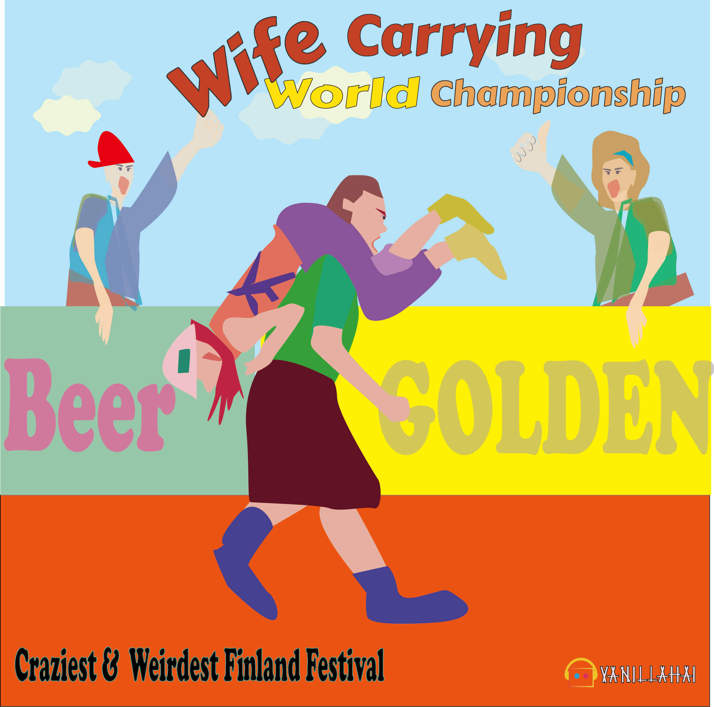 Wife Carrying World Championship in Finland