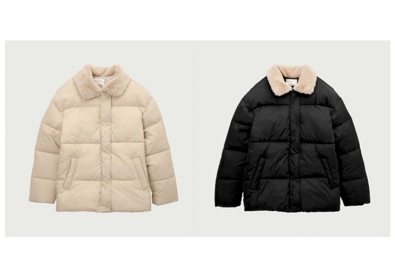 행텐 여성 페이크퍼 카라넥 웰론 패딩점퍼 10390 110 803 69