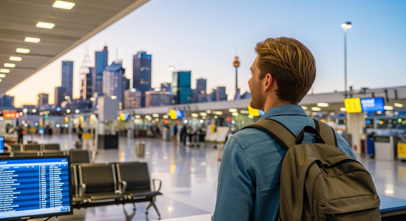 호주 경유 비자