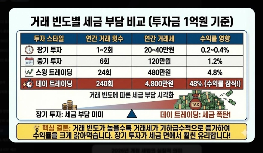 코스피 ETF 세금 총정리 [2026년 최신] 증권거래세 부활&middot;배당소득세&middot;종합과세 피하는 법