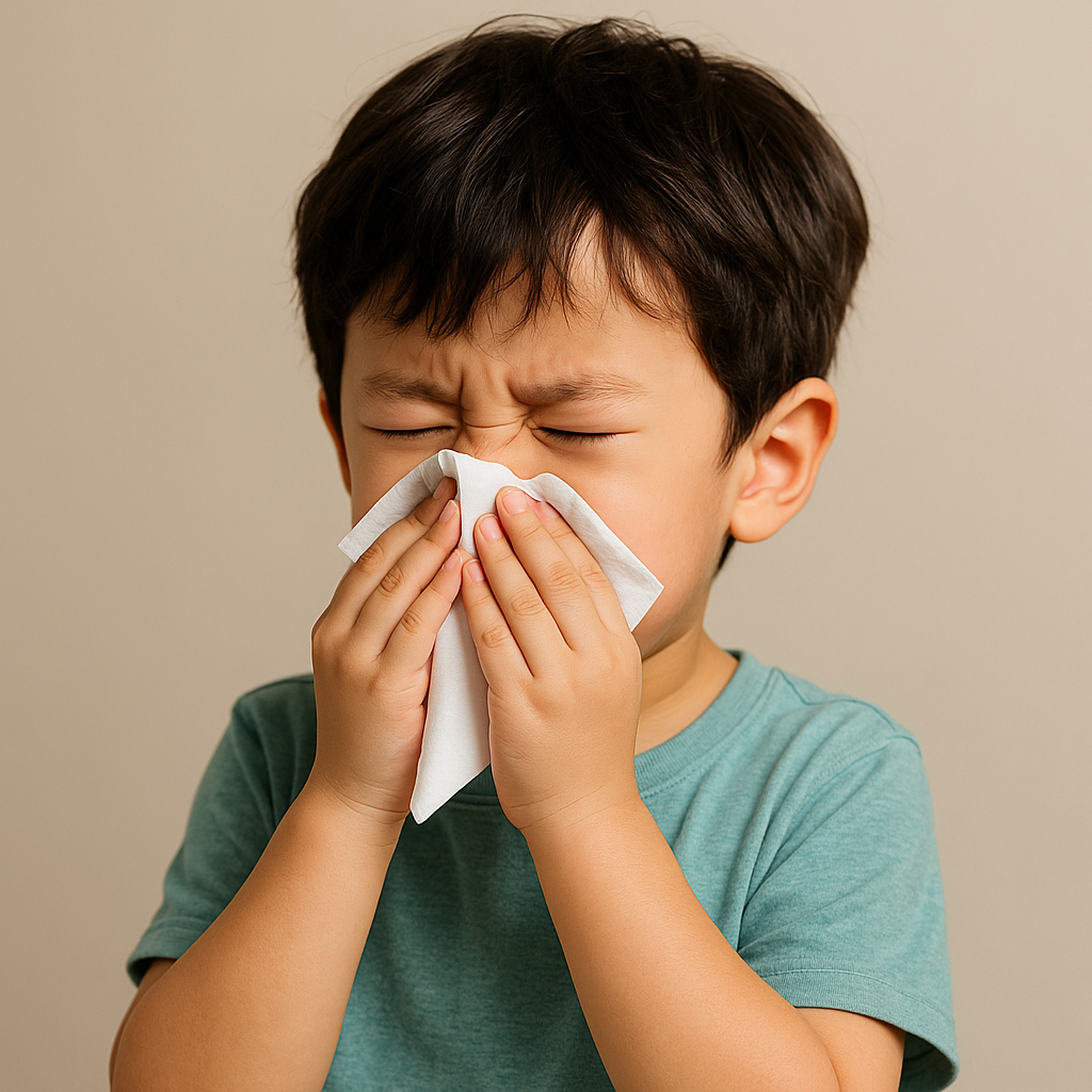 감기일까? 비염일까? 헷갈리는 아이 증상 구분법