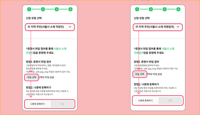 타 지역 주민 가입