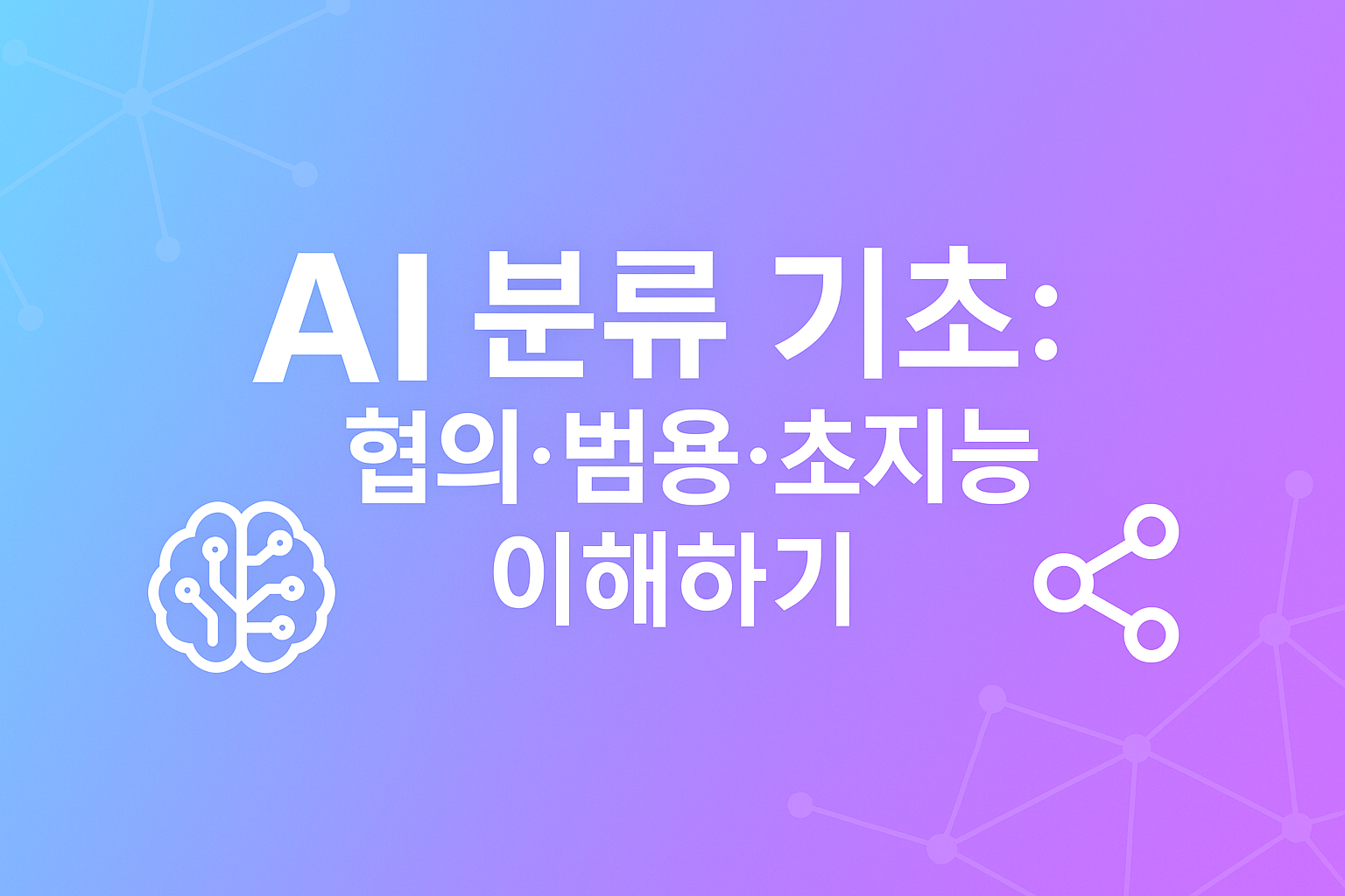 인공지능 어디까지 왔나? ANI·AGI·ASI 핵심 요약