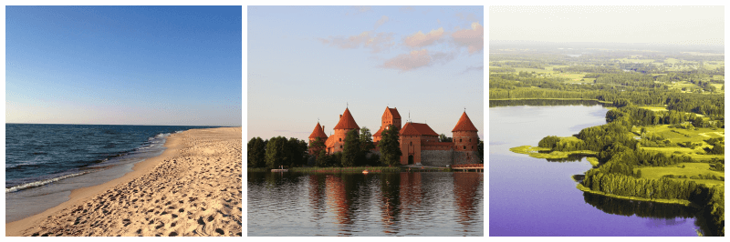 리투아니아 풍경 사진 3개