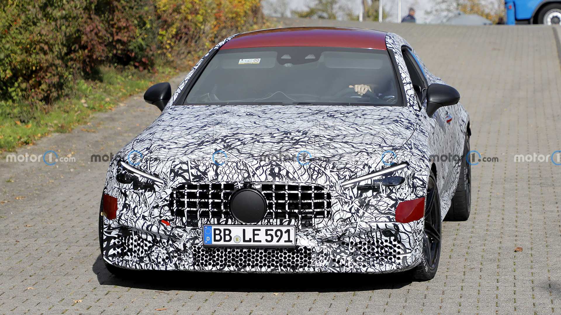 메르세데스-벤츠 AMG CLE 63 테스트카 스파이샷