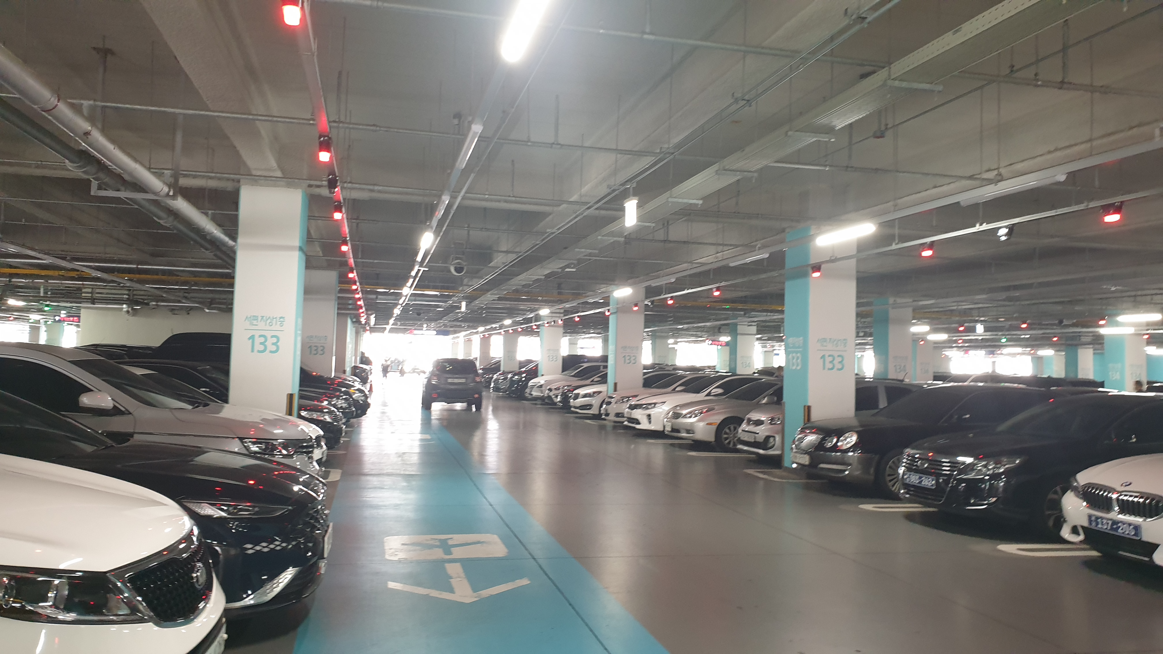 단기주차장 지상 1층 사진