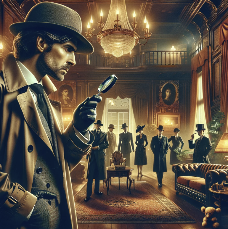 '셜록홈즈'와 '나이브스 아웃'과 관련된 이미지