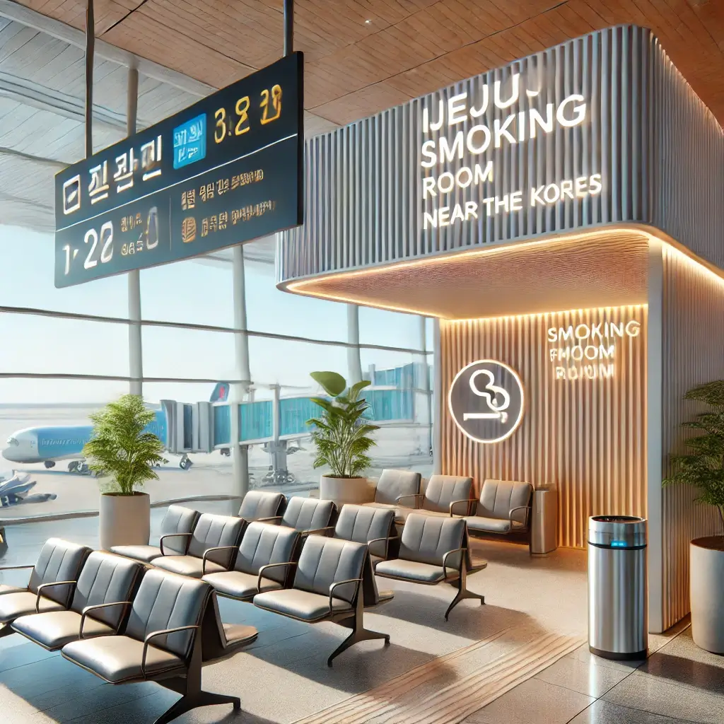 제주공항 흡연실 위치