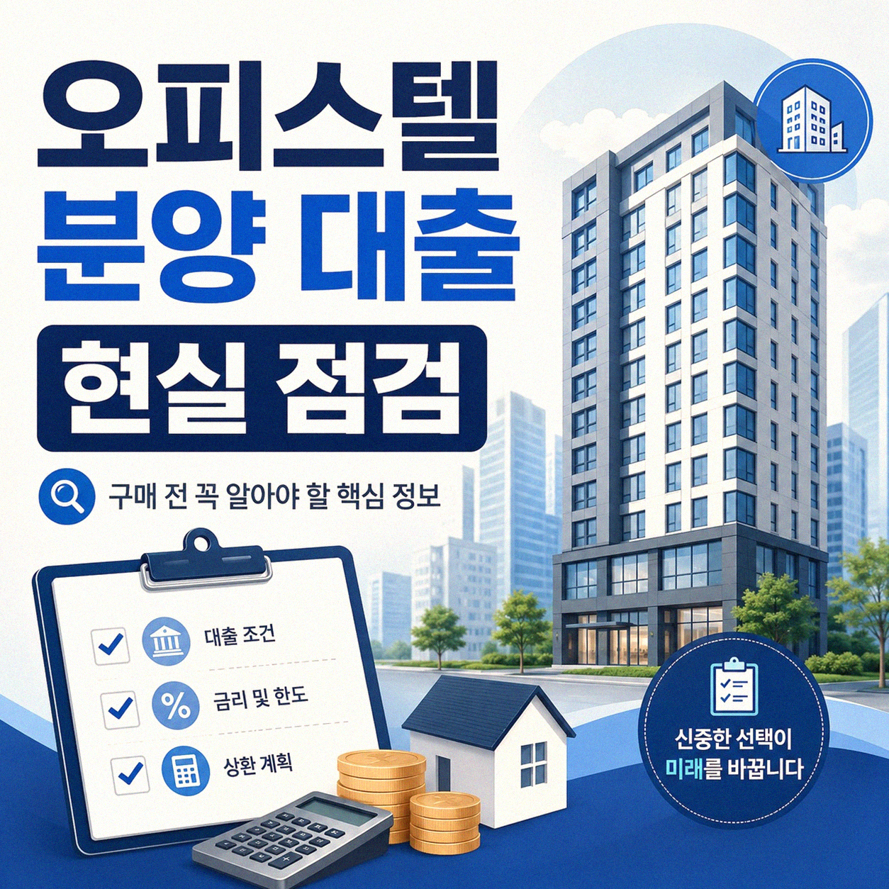 오피스텔 분양, 대출과 부채 문제 경험담