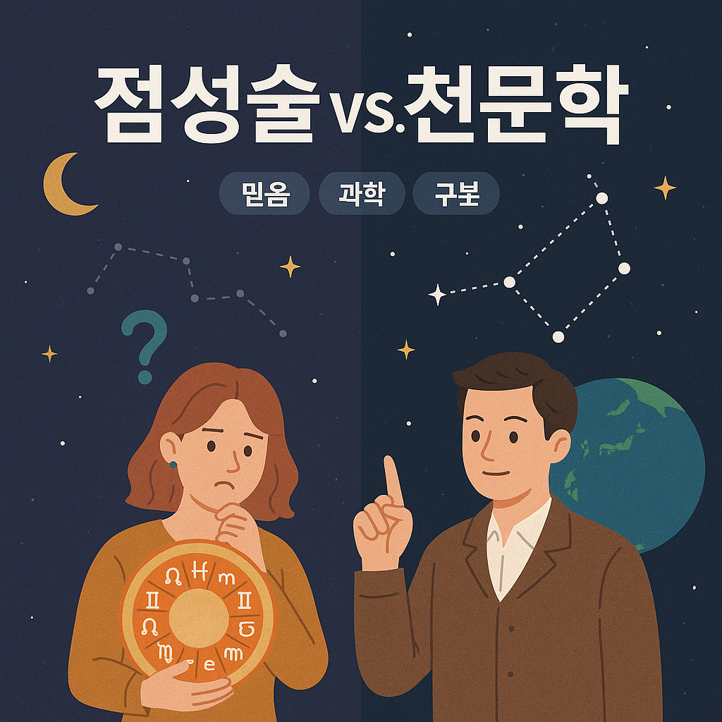 점성술과 천문학 ㅂ교 이미지