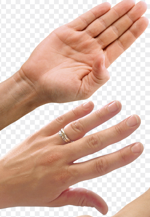 손과 손톱 사진