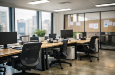 정리된 사무실 사진