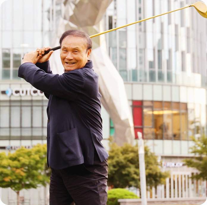 디너위드MK 김영찬 골프존그룹 회장 [사진 : 매일경제]