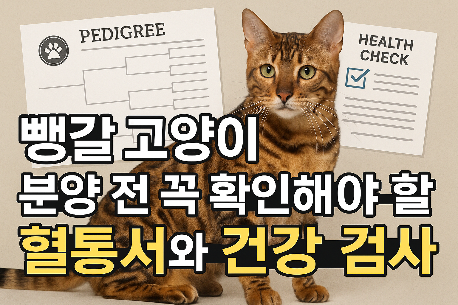 뱅갈 고양이