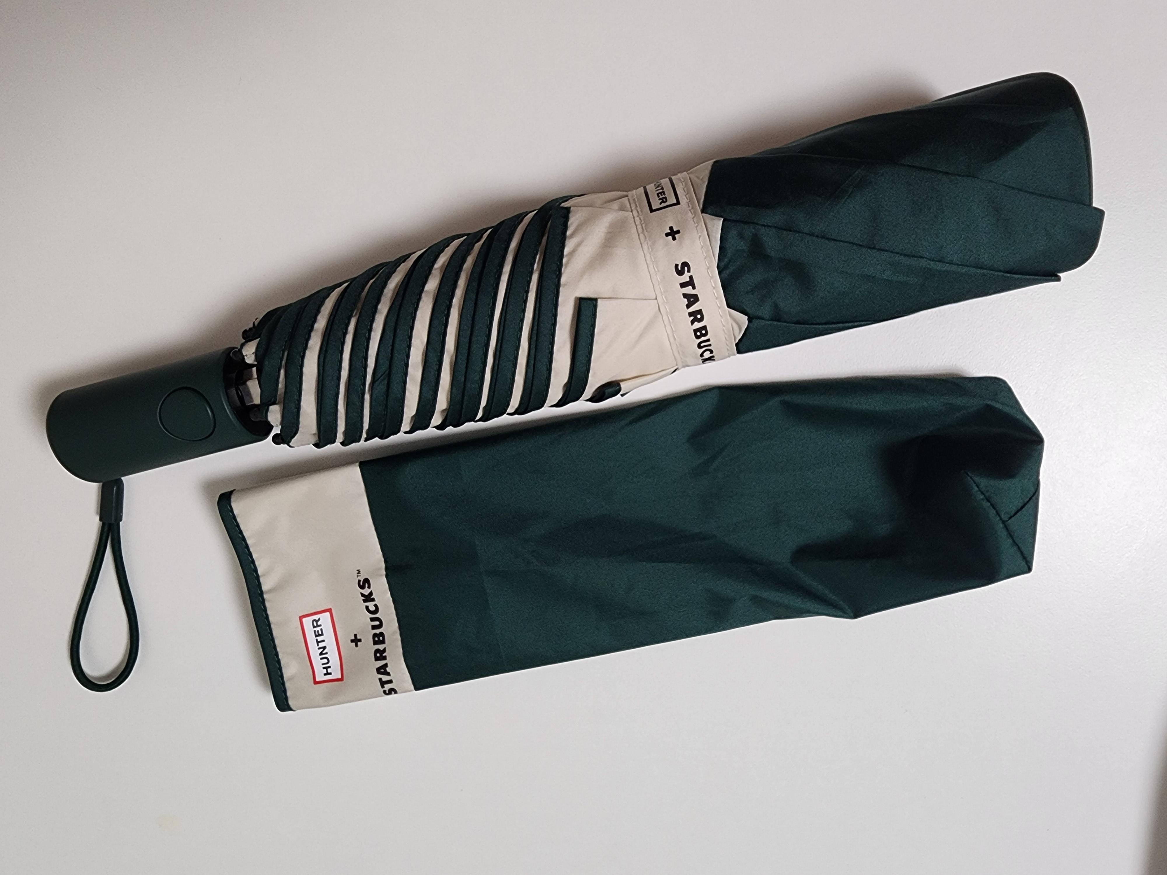 스타벅스-라이트-폴딩우산-프리퀀시-증정품