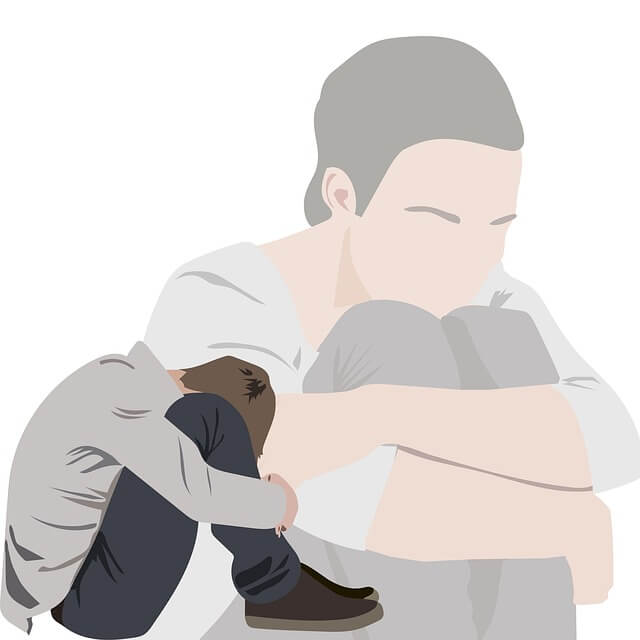 우울감 관련 이미지