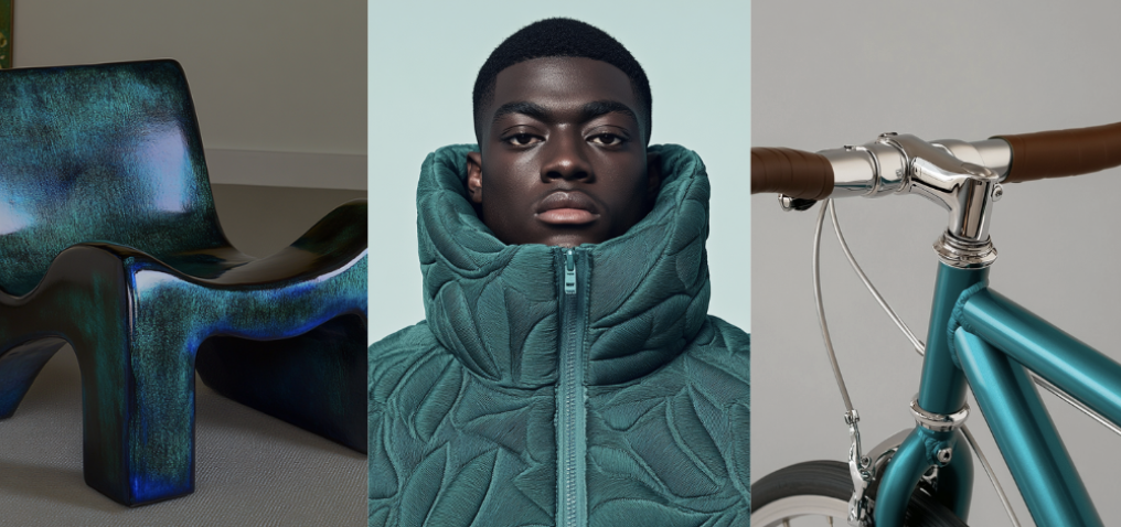 올해의 컬러 트랜스포머티브 틸 청록 WGSN