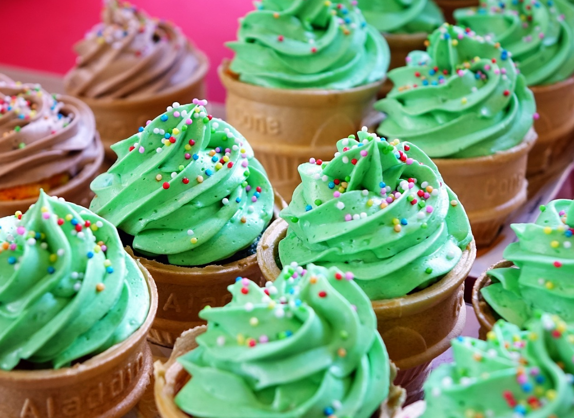 화이트데이 컵케이크