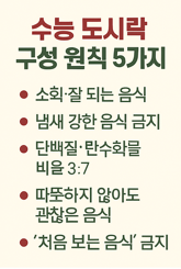 수능 도시락