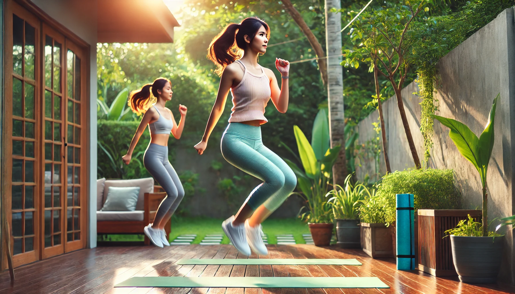 칼로리 소모에 도움되는 10분 틈새 운동과 관련된 사진