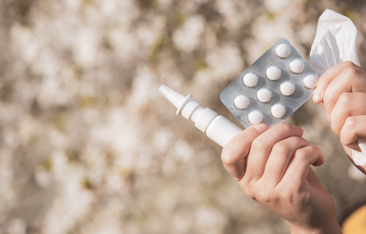 꽃가루 알레르기 원인과 치료