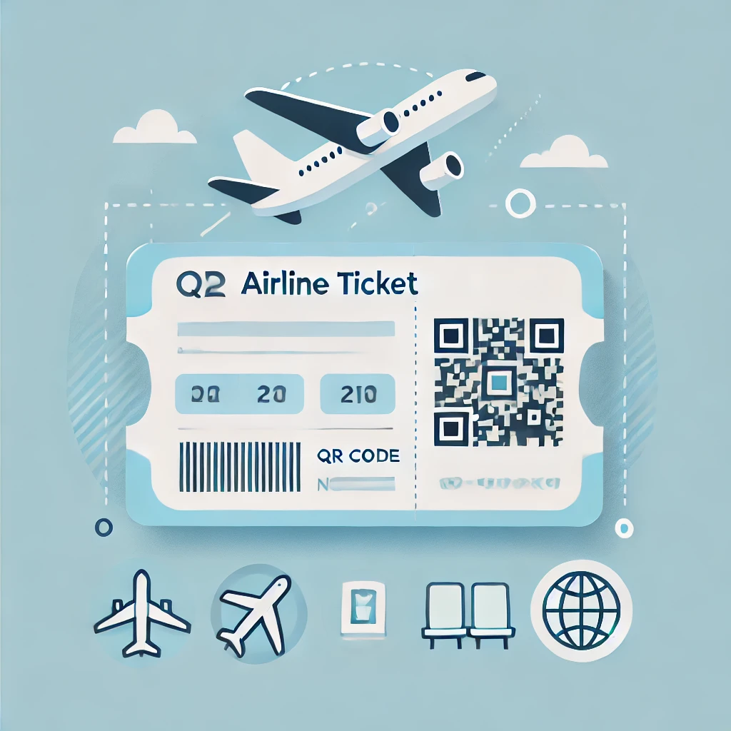 비행기 티켓 관련 이미지