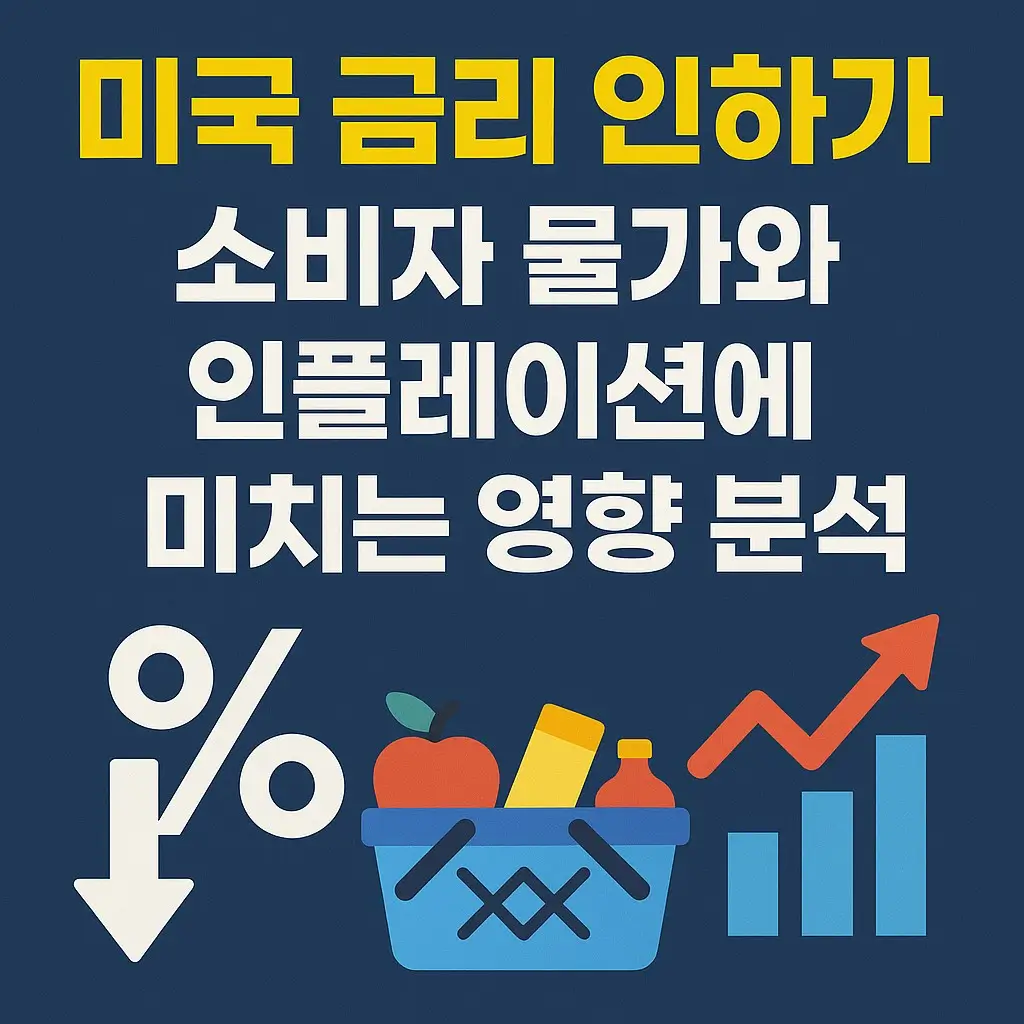 2025년 미국 CPI 현황과 연준의 시각 - 소비자 물가 흐름과 금리 인하 정책 분석 이미지