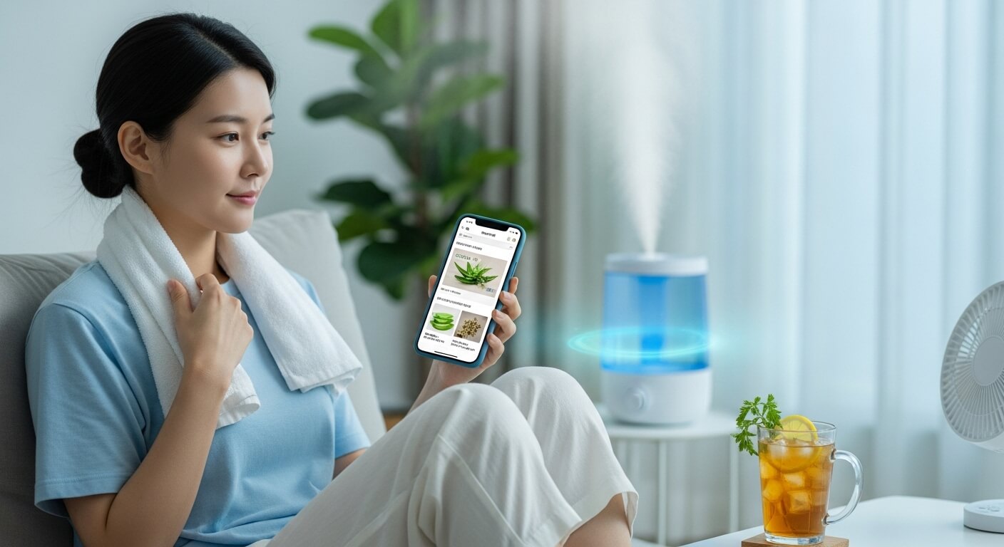 땀띠 가라앉히는 방법