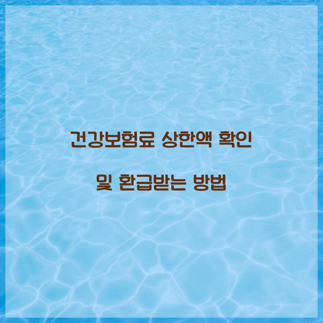 건강보험료 상한액