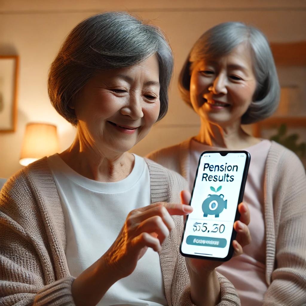 기초연금 신청결과 조회