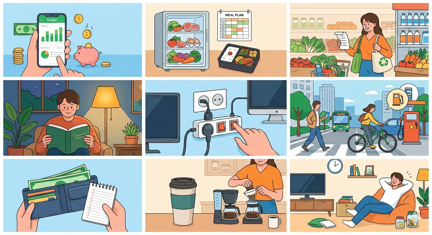 생활비 다이어트 방법 총정리 – 월 50만원 절약하는 소비 습관