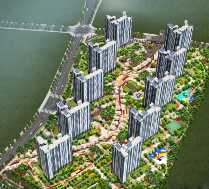 검단신도시 예미지 더시그너스 조감도