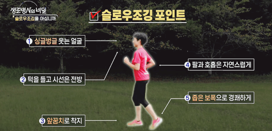 슬로우조깅 방법