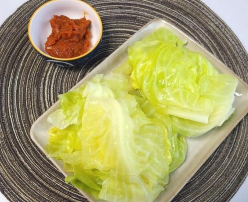 양배추 찌는법 맛있게 찐 양배추 효능